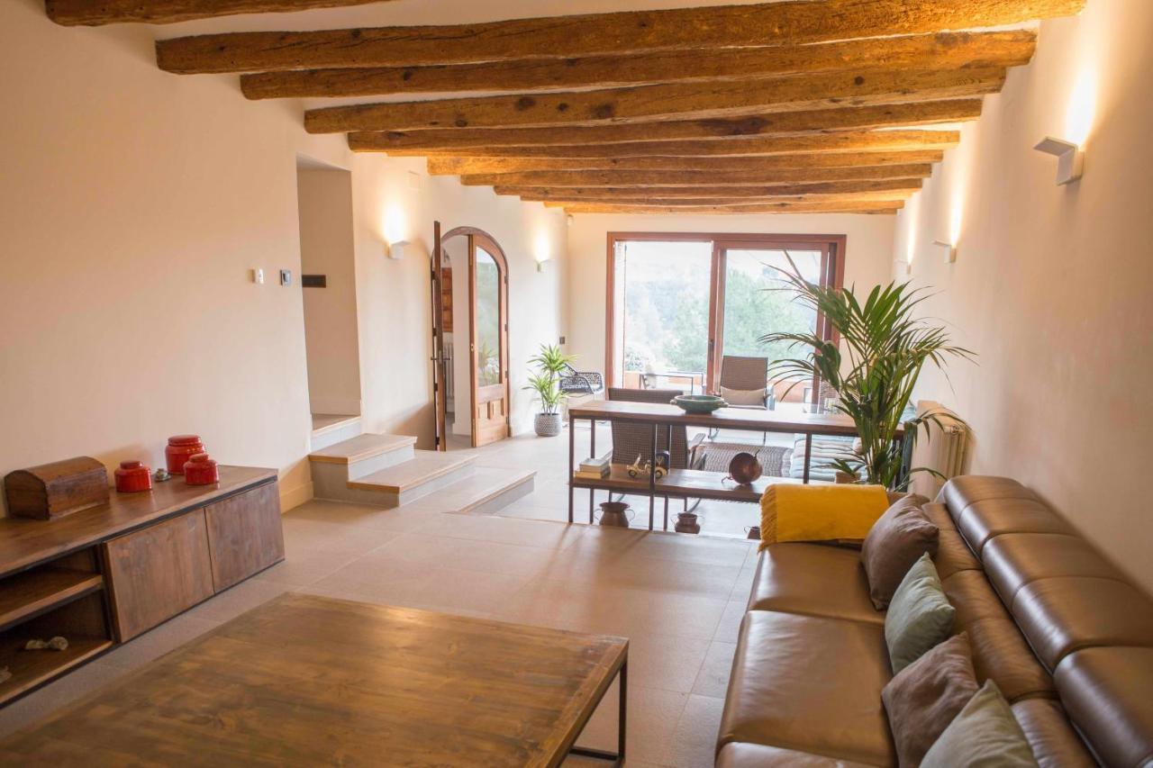Casa Rural Masia Les Apieres El Pla de Manlleu Екстер'єр фото