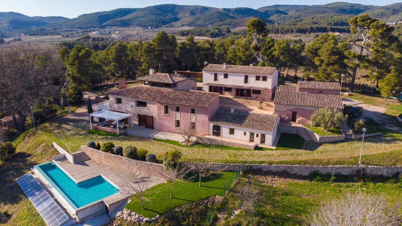 Casa Rural Masia Les Apieres El Pla de Manlleu Екстер'єр фото