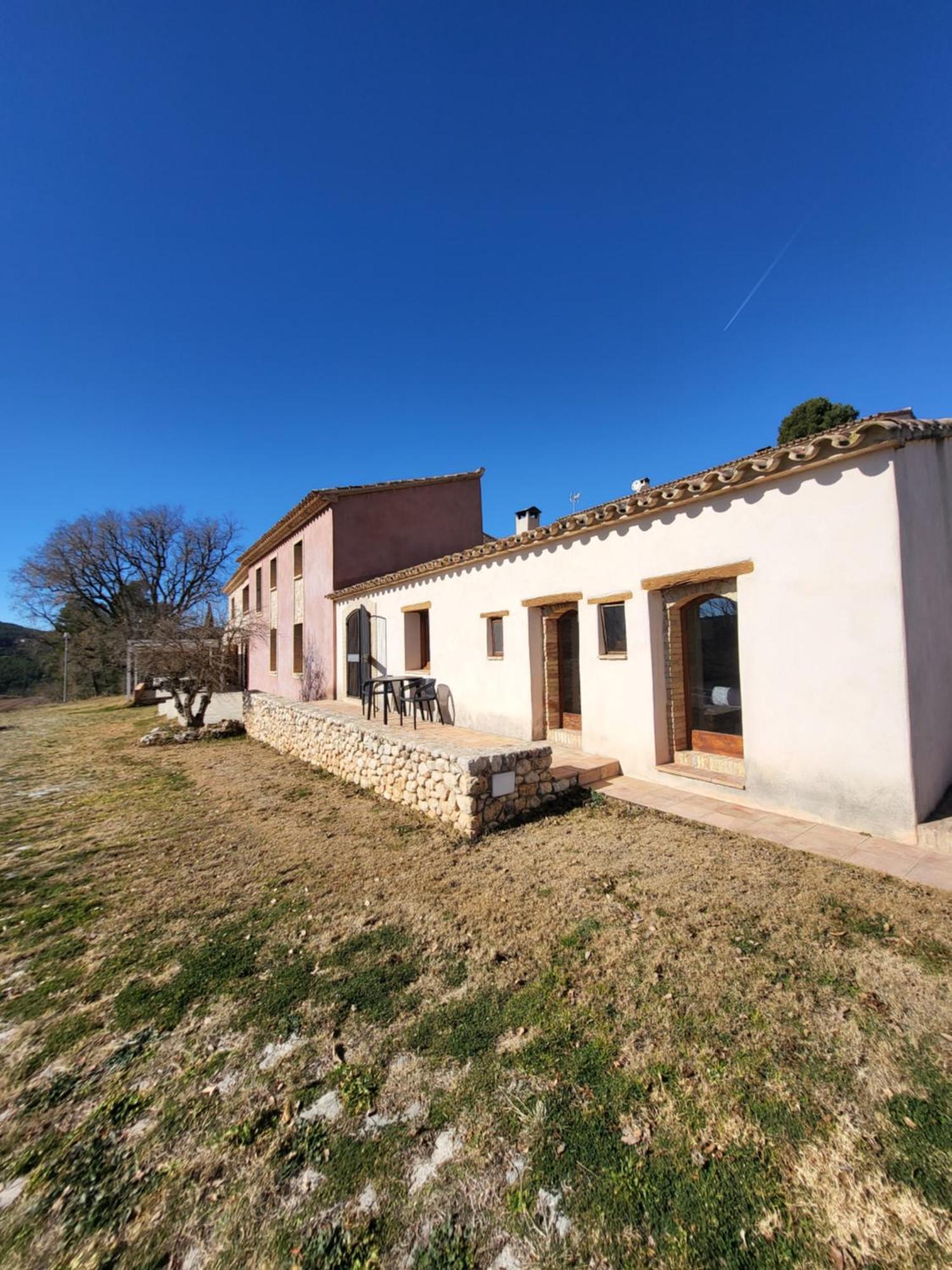 Casa Rural Masia Les Apieres El Pla de Manlleu Екстер'єр фото