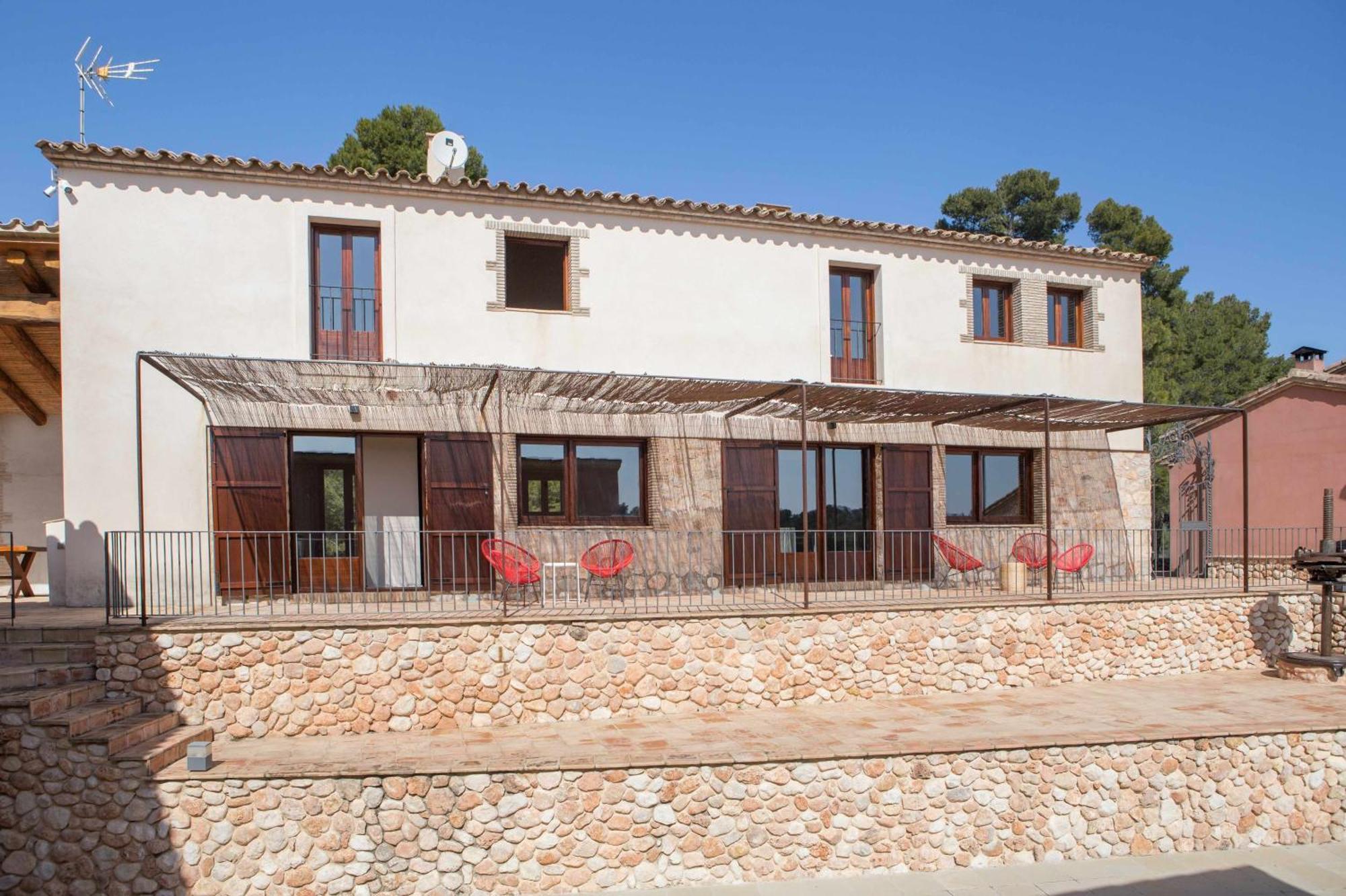 Casa Rural Masia Les Apieres El Pla de Manlleu Екстер'єр фото