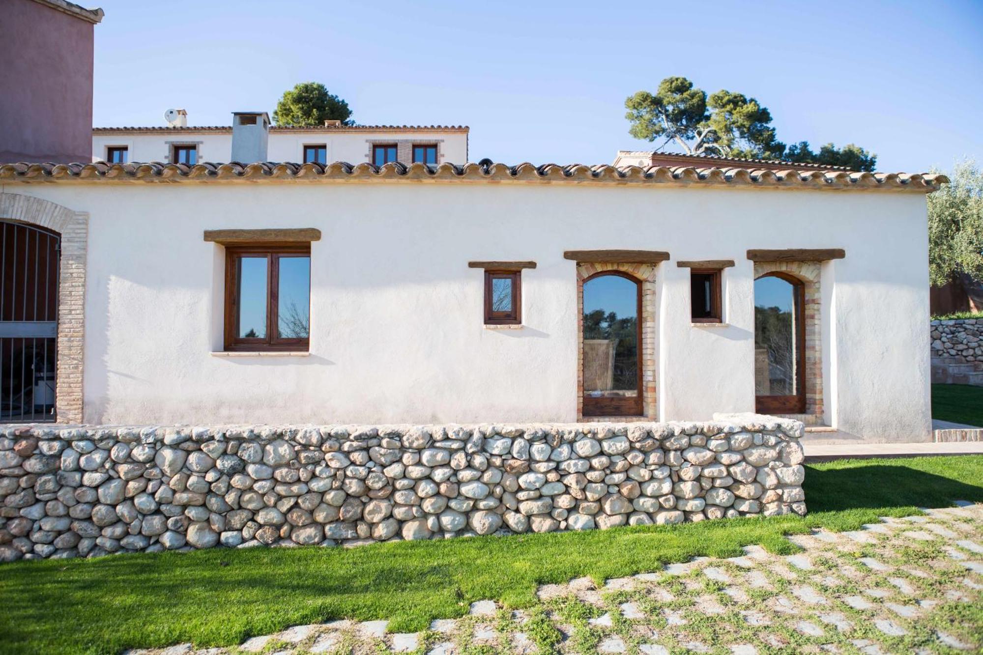 Casa Rural Masia Les Apieres El Pla de Manlleu Екстер'єр фото