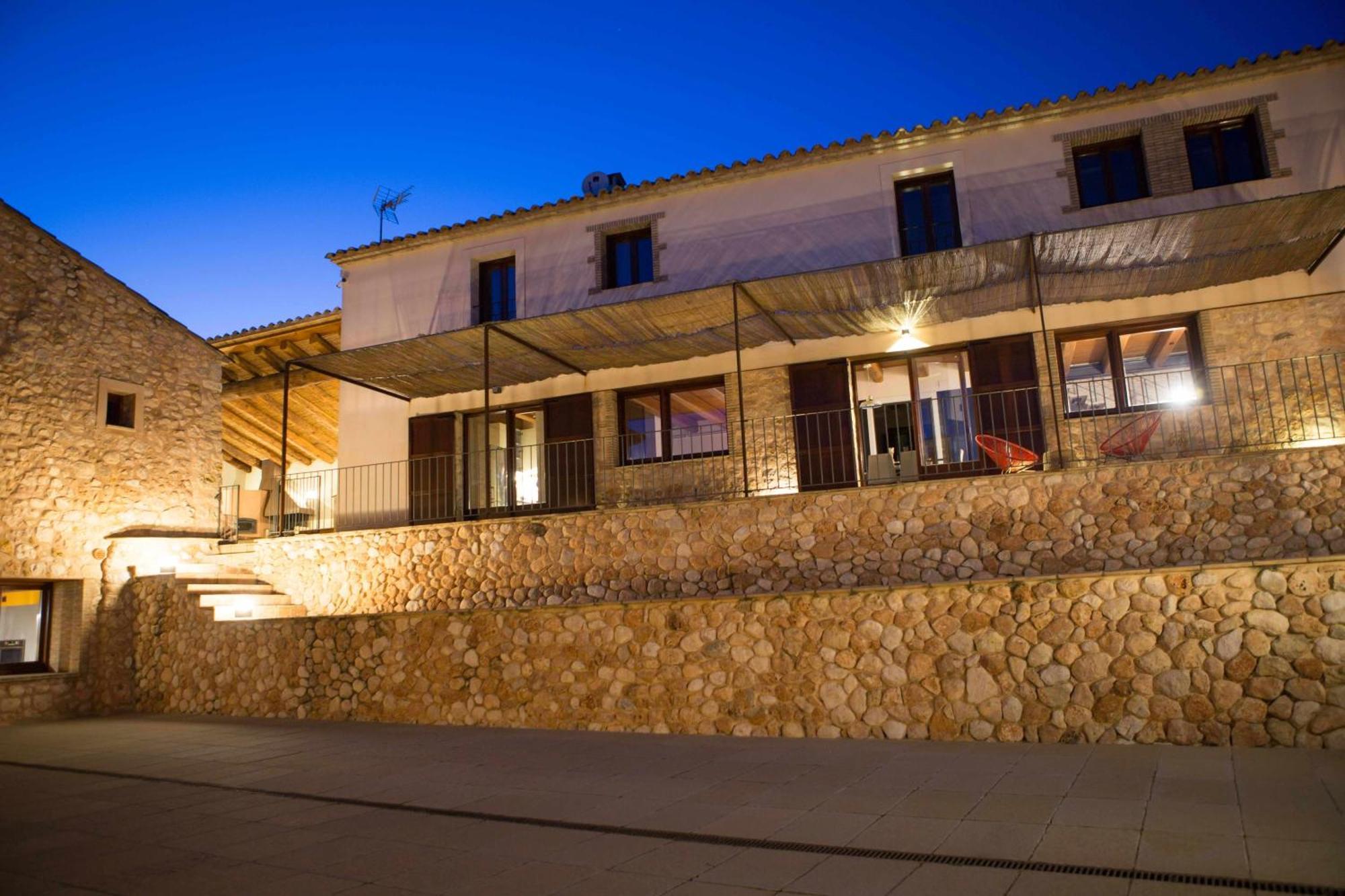 Casa Rural Masia Les Apieres El Pla de Manlleu Екстер'єр фото
